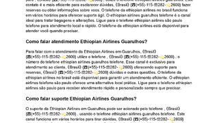 {{VIPEthiopian Airlines}}Como falar VIP Ethiopian Airlines Guarulhos?