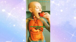 WHAT HAPPENS WHILE EATING TOMATO  IN HUMAN BODY