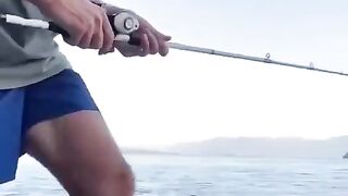 The fish won this round