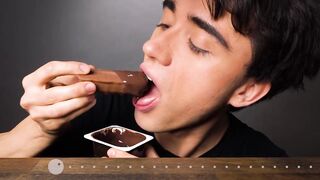 ASMR CANDY ICE CREAM BARS (SNICKERS CHOCOLATE PARTY & YOGURT MOUSSE) 리얼사운드 먹방 | McBang ASMR