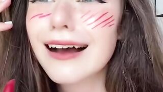 Trying that Anime Make Up Trend