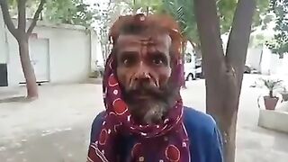 Wife beat husband