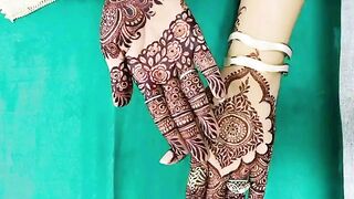 New Arabian mehndi design