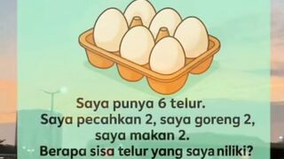 Kelihatannya gampang tapi banyak yang salah  Jawaban kamu berapa? Tulis di kolom komentar!
