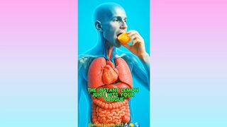 WHAT HAPPENS WHILE EATING LEMON  IN HUMAN BODY