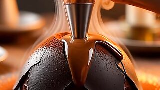 CHOCOLATE VOLCANO CAKE
