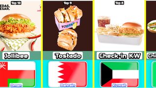 Top 10 Most Delicious Chicken Sandwich From 10 Different Countries In The World