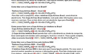 {{Copaairlinesbrasil}}Copa Airlines Brasil?