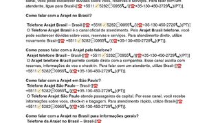 {{arejet}}Arajet em Guarulhos?