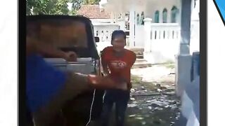 diamuk massa setelah ketahuan mencuri