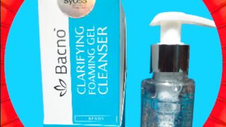 Banco clarifying foaming gel cleanser for acne black heads whit heads.