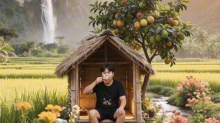 beautiful atmosphere in the afternoon