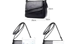 حقيبة يد نسائية فاخرة من الجلد الناعم  أناقة عصرية بلمسة مصممين