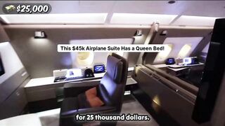 This 45k Airplane Suite Has a Queen Bed!