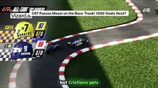 CR7 Passes Messi on the Race Track! 1000 Goals Next?