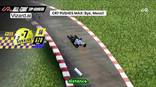 CR7 PUSHES MAX Bye, Messi