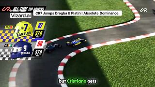 CR7 Jumps Drogba  Platini! Absolute Dominance.