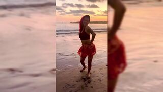 Indian Girl Ishani Kouli Dance