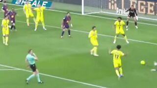Rapinha goal, Barcelona 2 - 0 Villarreal Champions League 2025