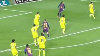 Lamine Yamal goal, Barcelona 2 - 0 Villarreal Champions League 2025