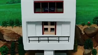Cardboard Turned Into a Tiny House Satisfying Process