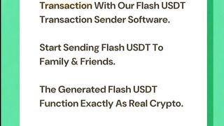 DOWNLOAD TRADE THE FLASH USDT SENDER APPS USDT FAKE SENDER SOFTWARE TOOLS