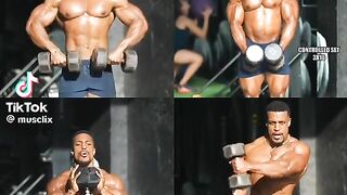 Gym fitness workout aesthetic bodybuilding