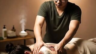 tattooed girl massage