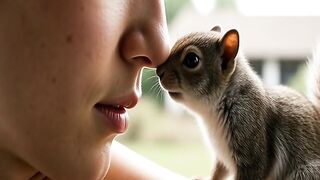 Cute squirrel