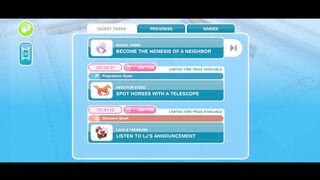 The Sims FreePlay - Social Tasks (Become The Nemesis Of A Neighbor)