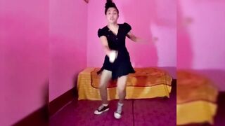 Indian Girl Kabika Khatri Dance