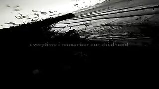 Childhood - Rauf  Faik lyrics aesthetic music slowed spedup englishsong .mp4