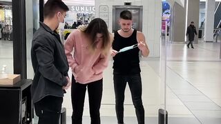 NICE GIRL PUNISHED BODYBUILDER????in the elevator