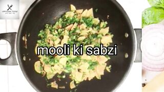 Appetizingfoodz| mooli ki sabzi