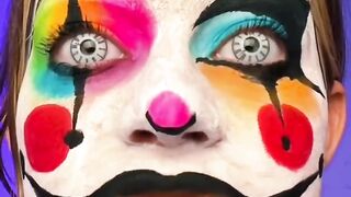 TAKE OFF THIS SCARY CLOWN MAKEUP WITH ME?! *spooky*