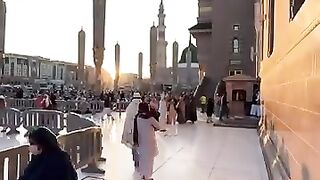 Subhanallah al Hamdullah Allah Akbar madina masjidnabawiﷺ beautiful islamic shorts video.mp4