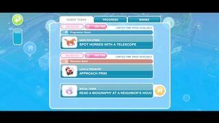 The Sims FreePlay - Need For Steed (Spot Horses With A Telescope)
