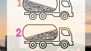 Hanya jenius menjawab benar, truck manakah yang sedang posisi ngerem?