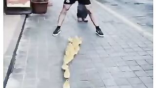 The most discipline and adorable squad!.mp4