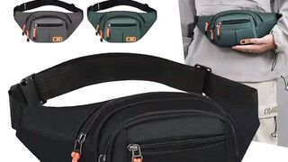 حقيبة خصر متعددة الاستخدامات مقاومة للماء  عملية ومتينة للعمل والحركة اليومية