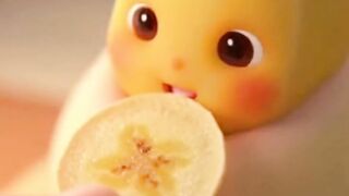 Banana Baby Cant Stop Chewing