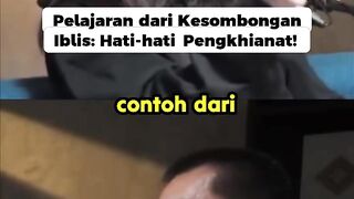 pelajaran dari kesombongan iblis.