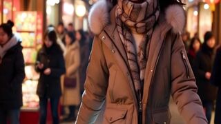 China Street Fashion Christmas Special 2025-Part2 Viral Winter Looks  viraloutfits