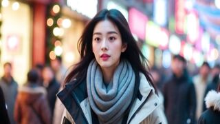 Stylish street fashion walks  outfit showcases
