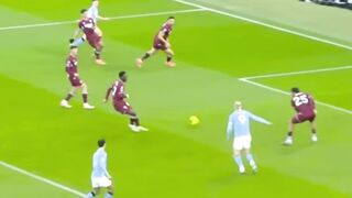 Haaland goal, Manchester City 3 - 0 West Ham Premier League 2025