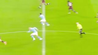 Haaland goal, Manchester City 3 - 0 West Ham Premier League 2025