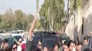 CM KP Sohail Afridi Receives Huge Welcome in Punjab