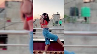 Indian Girl Kabika Khatri Dance