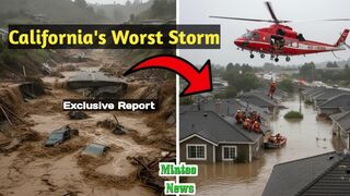 Mudslides, evacuations and rescues after severe storm slams California