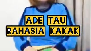 Adek Tahu Rahasia Kakak, komedi shorts Nurrayni25